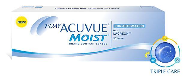 1-Day Acuvue Moist for Astigmatism Daily Contact Lens