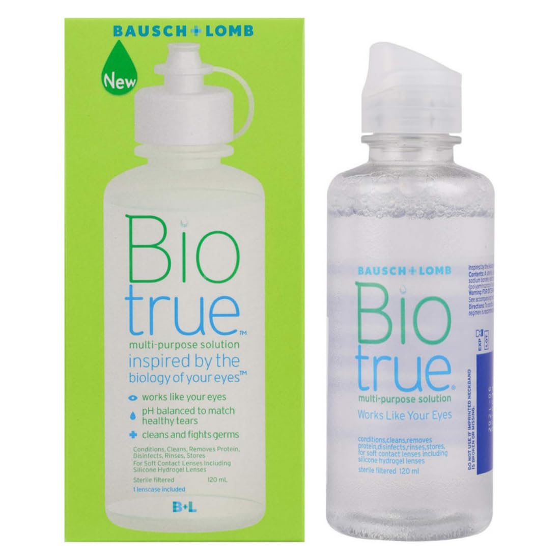 Bausch+Lomb Bio True Contact Lens Solution