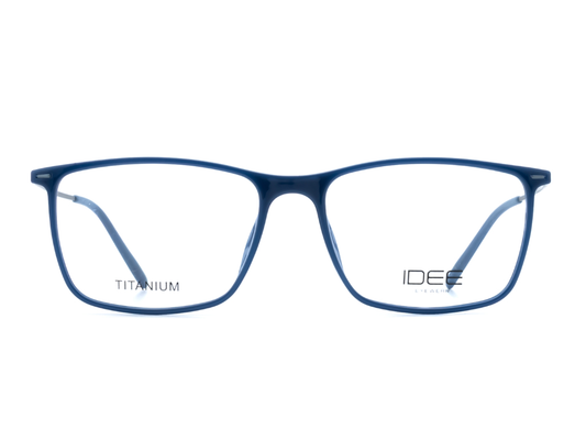 IDEE Rectangle Color Semi-Rimmed Eyeglasses - Unisex