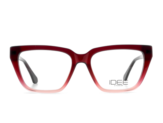 IDEE Rectangle Grey Semi-Rimmed Eyeglasses - Unisex