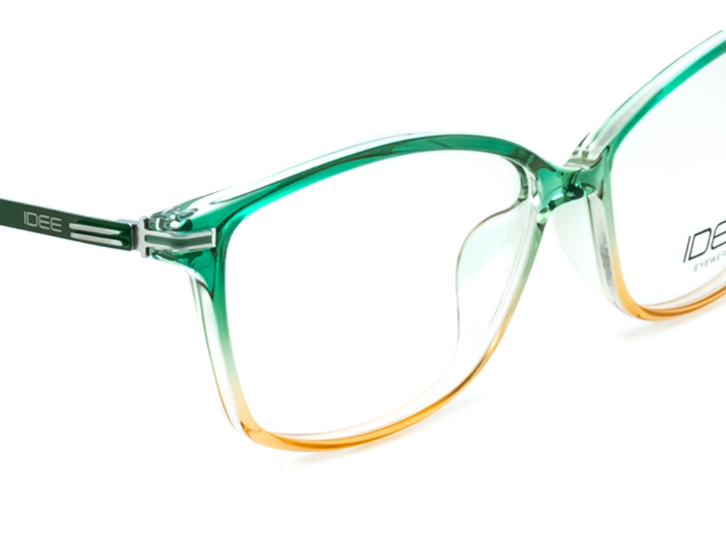 IDEE Rectangle Blue Full-Rimmed Eyeglasses - Unisex