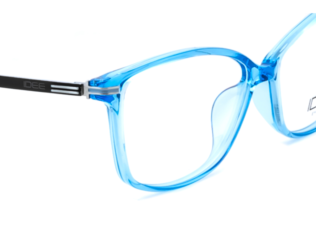 IDEE Rectangle Grey Full-Rimmed Eyeglasses - Unisex