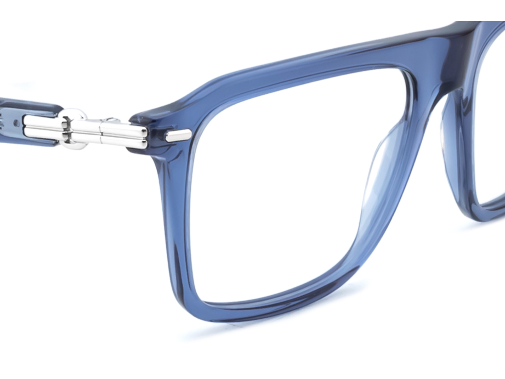 IDEE Rectangle Blue Full-Rimmed Eyeglasses - Unisex