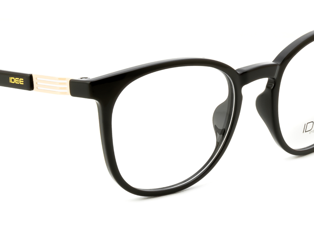 IDEE Rectangle Black Full-Rimmed Eyeglasses - Unisex