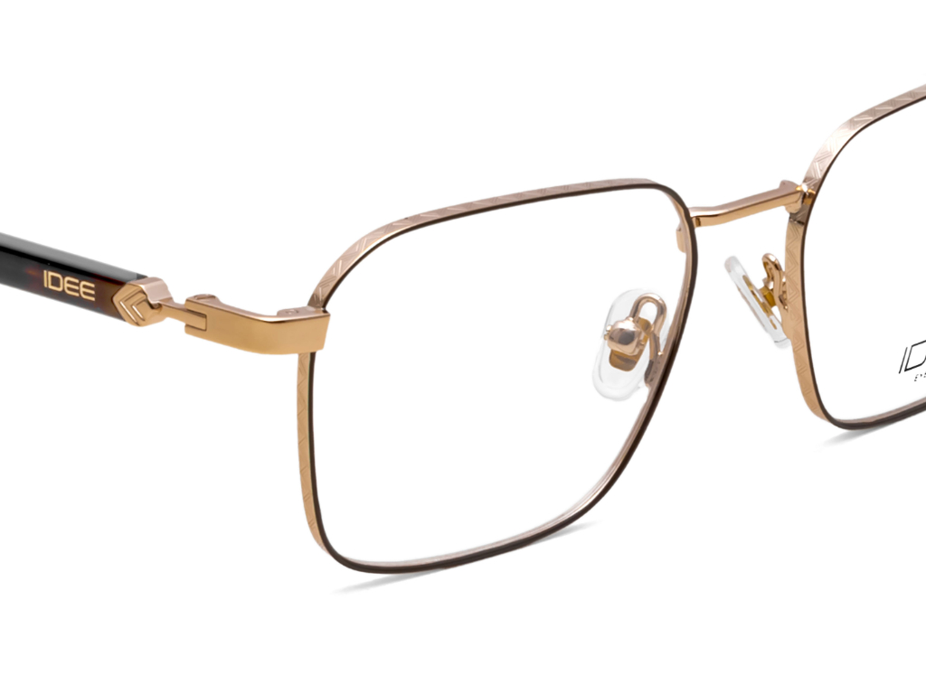 IDEE Rectangle Brown Full-Rimmed Eyeglasses - Unisex