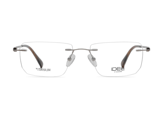 IDEE Rectangle Brown Full-Rimmed Eyeglasses - Unisex