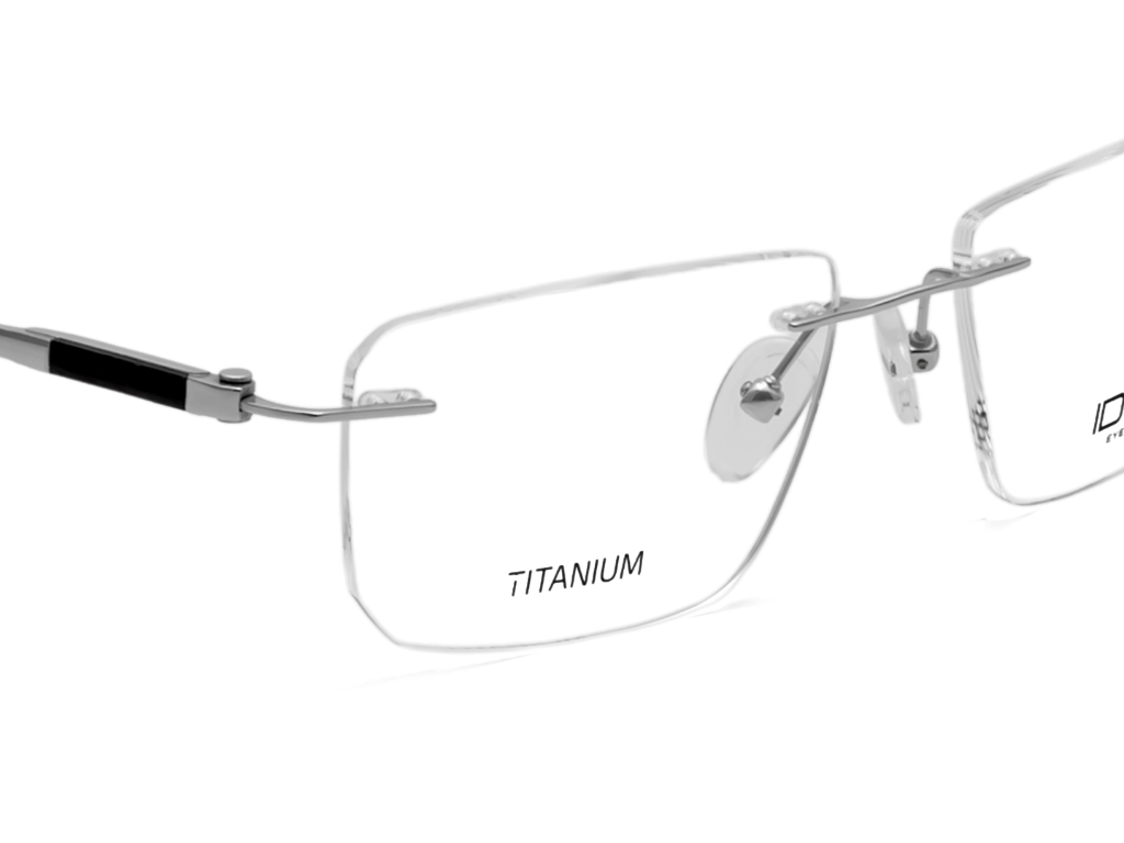 IDEE Rectangle Blue Full-Rimmed Eyeglasses - Unisex