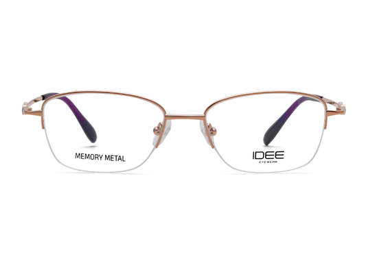 IDEE Rectangle Black Full-Rimmed Eyeglasses - Unisex