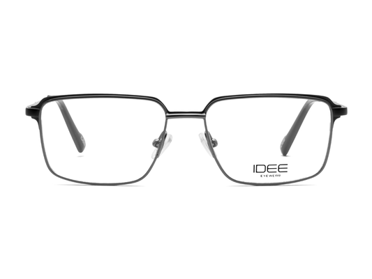 IDEE Rectangle Black Full-Rimmed Eyeglasses - Unisex
