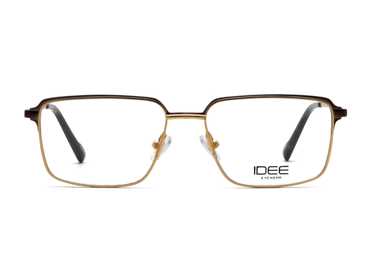 IDEE Rectangle Brown Full-Rimmed Eyeglasses - Unisex