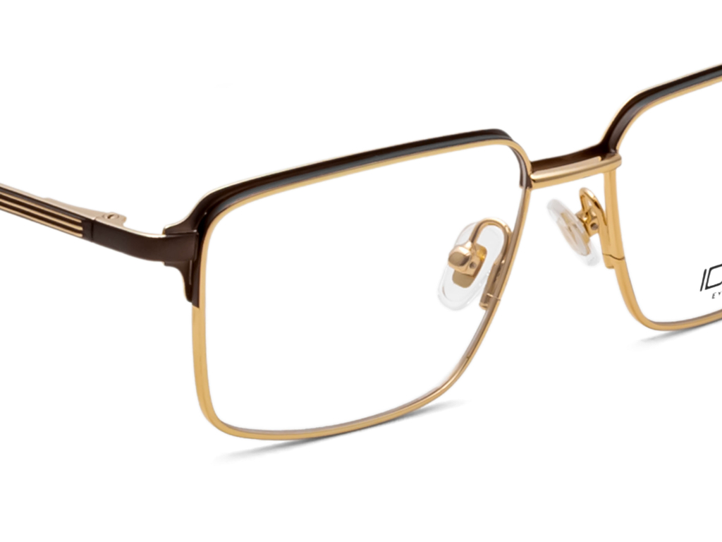 IDEE Rectangle Brown Full-Rimmed Eyeglasses - Unisex