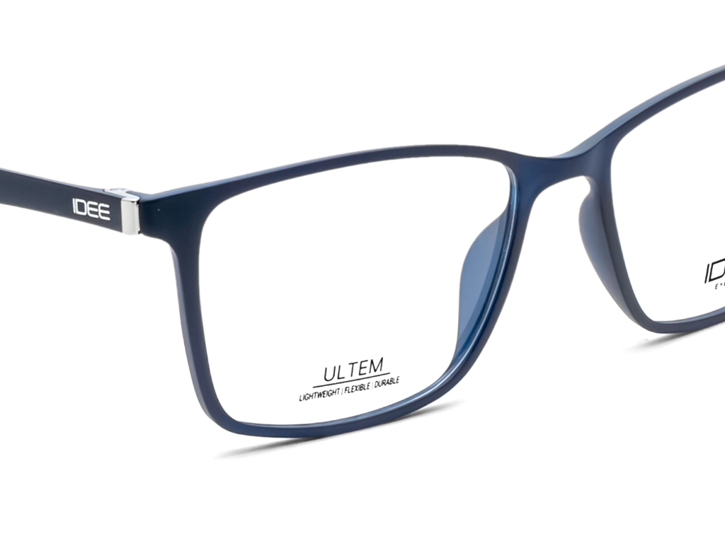 IDEE Rectangle Blue Full-Rimmed Eyeglasses - Unisex