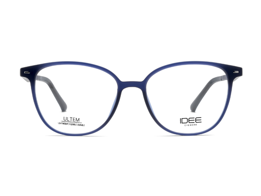 IDEE Rectangle Blue Full-Rimmed Eyeglasses - Unisex