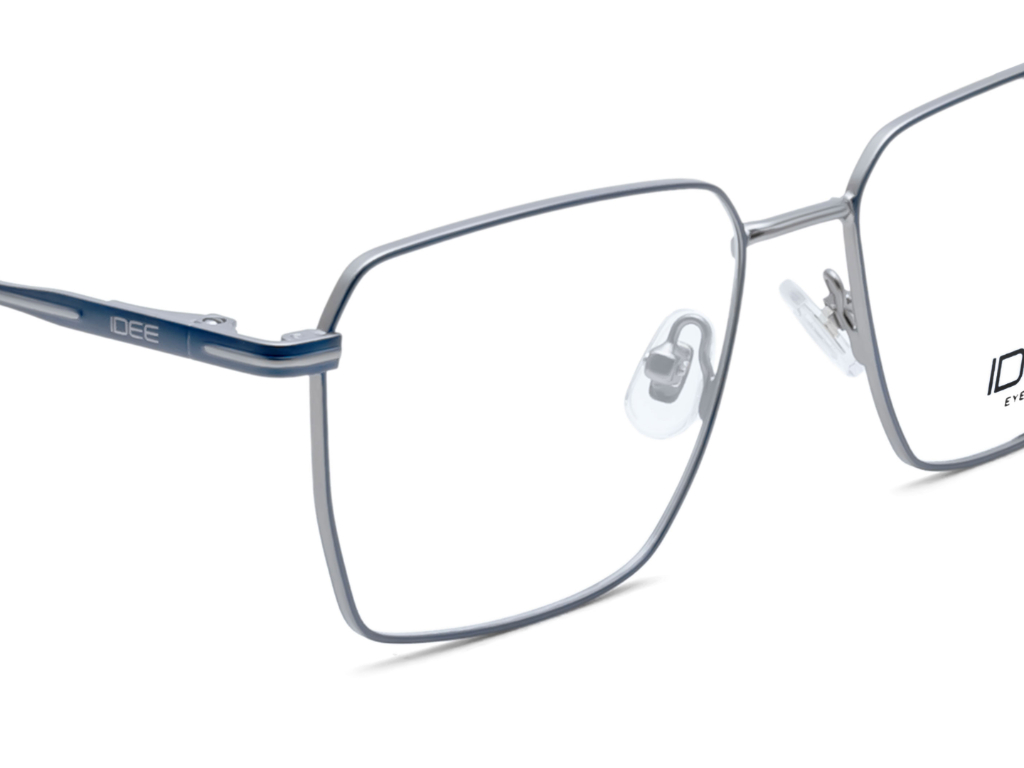 IDEE Rectangle Black Full-Rimmed Eyeglasses - Unisex