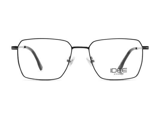 IDEE Rectangle Burgundy Full-Rimmed Eyeglasses - Unisex