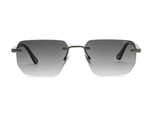 POLICE Square Color Full-Rimmed Eyeglasses - Men