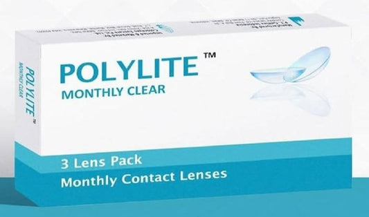 Polylite Monthly Clear Contact Lens