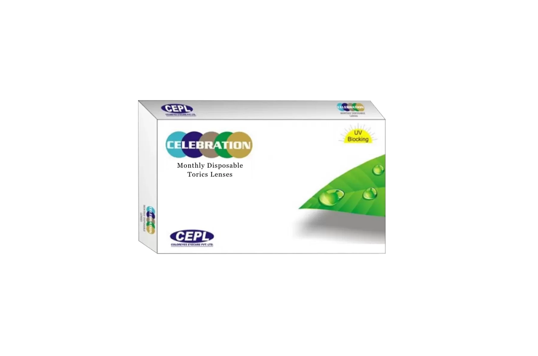 Celebration Monthly Disposable Toric Contact Lens