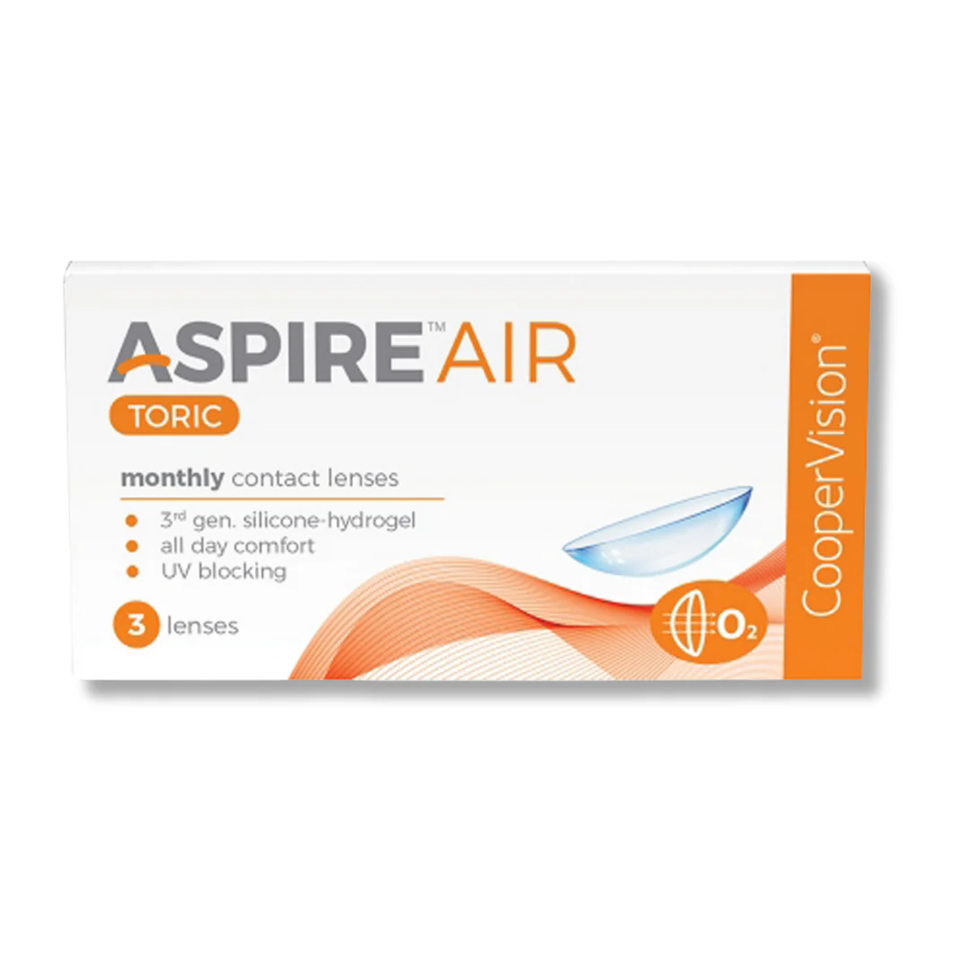 CooperVision Aspire Air Toric Monthly Silicone Hydrogel Contact Lens