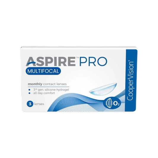 CooperVision Aspire Pro Multifocal Monthly Silicone Hydrogel Contact Lens