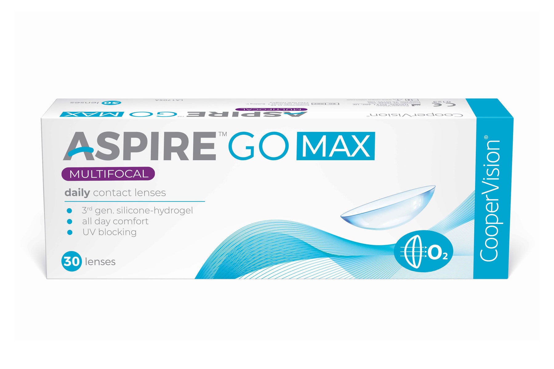 CooperVision Aspire Go Max Multifocal 1-Day Silicone Hydrogel Contact Lens
