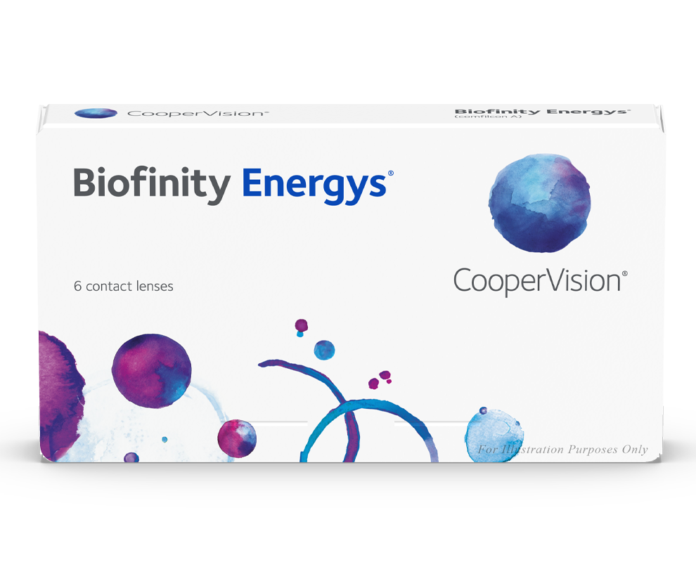 CooperVision Biofinity Energys Monthly Silicone Hydrogel Contact Lens