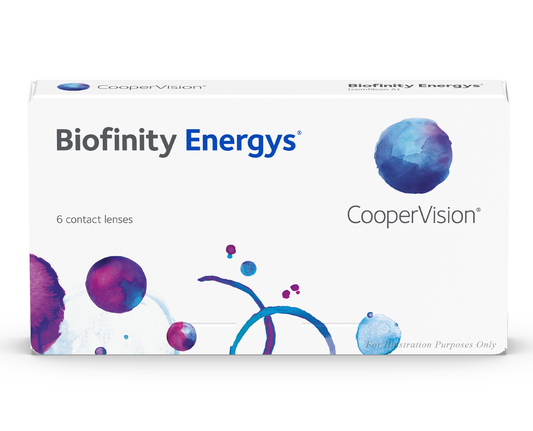 CooperVision Biofinity Energys Monthly Silicone Hydrogel Contact Lens