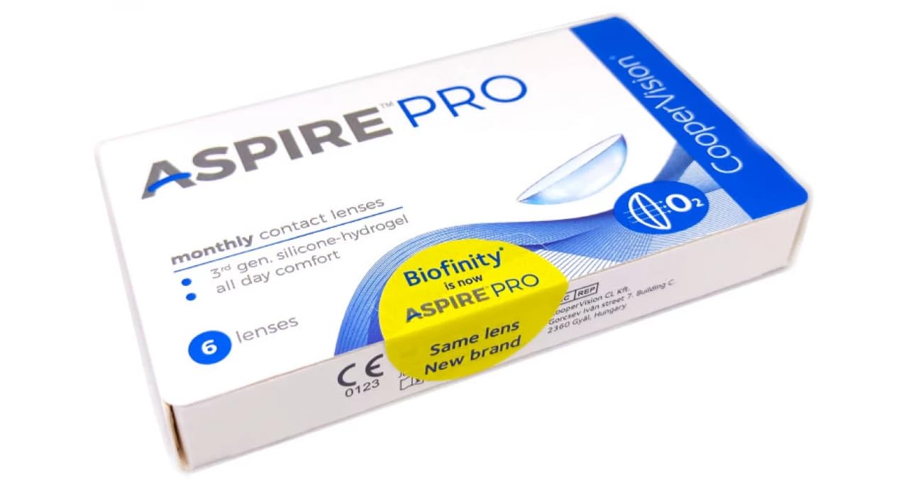 CooperVision Aspire Pro Monthly Silicone Hydrogel Contact Lens
