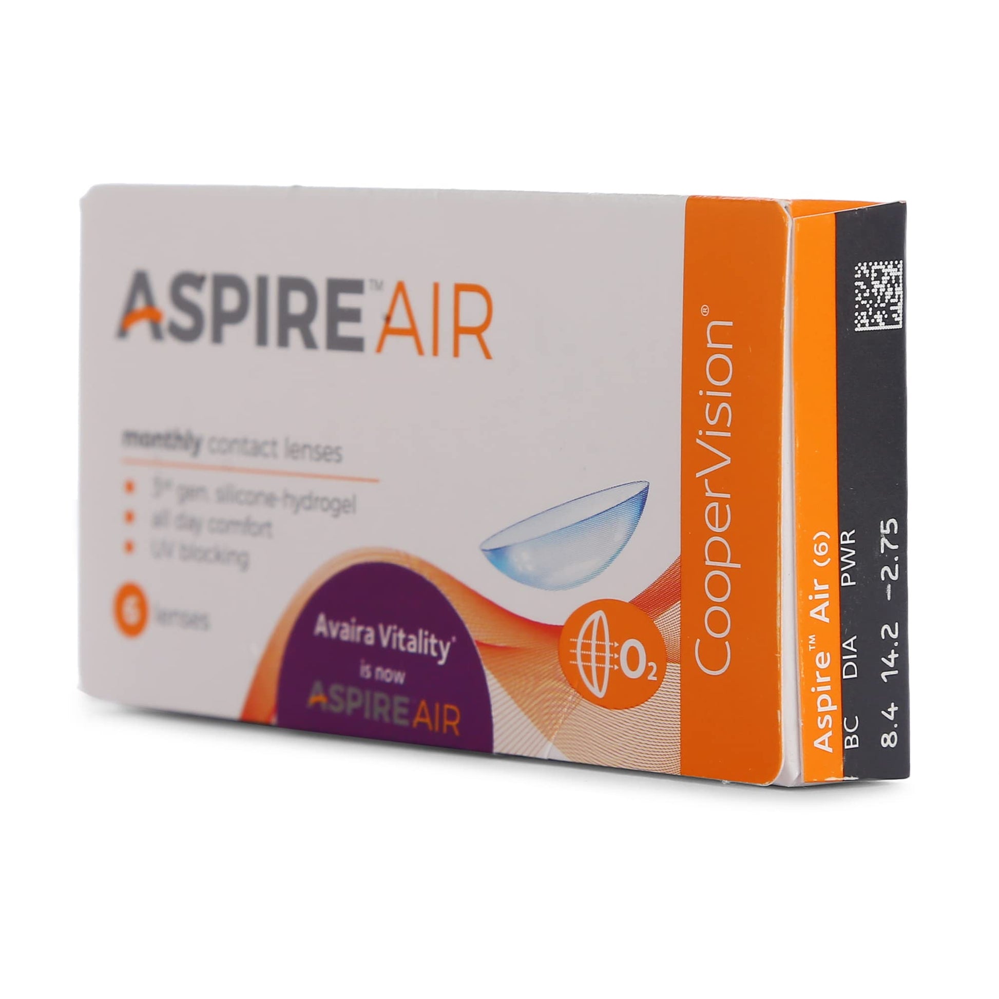 CooperVision Aspire Air Monthly Silicone Hydrogel Contact Lens