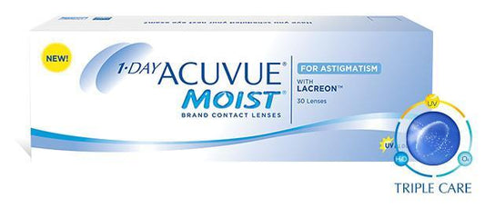 1-Day Acuvue Moist for Astigmatism Daily Contact Lens