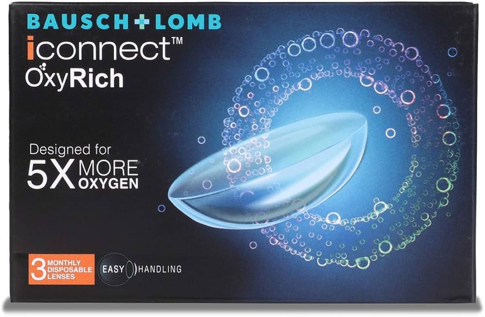 Bausch+Lomb iConnect OxyRich Monthly Contact Lens