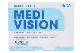 Bausch+Lomb Medivision Monthly Contact Lens
