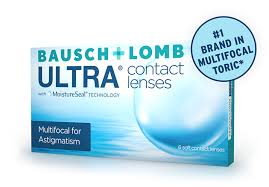 Bausch+Lomb Ultra Multifocal Toric Monthly Contact Lens
