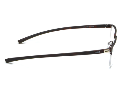 IDEE Rectangle Blue Semi-Rimmed Eyeglasses - Unisex