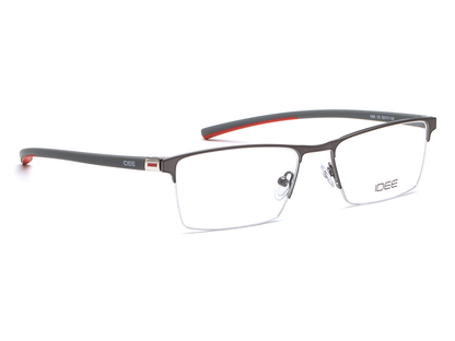 IDEE Rectangle Tortoise Semi-Rimmed Eyeglasses - Unisex