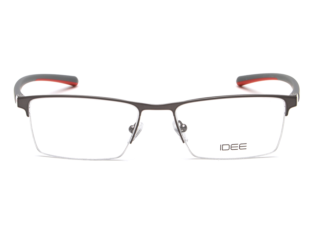 IDEE Rectangle Tortoise Semi-Rimmed Eyeglasses - Unisex