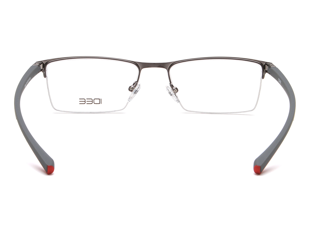 IDEE Rectangle Tortoise Semi-Rimmed Eyeglasses - Unisex