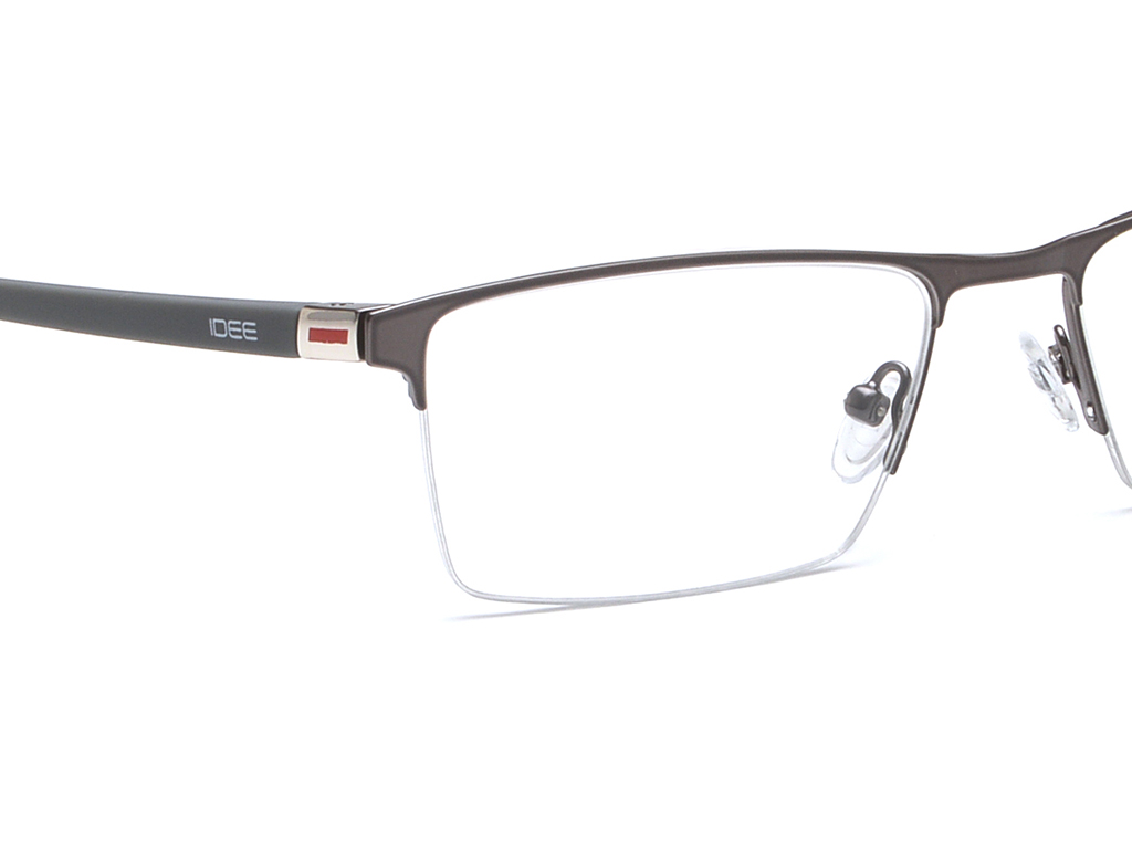 IDEE Rectangle Tortoise Semi-Rimmed Eyeglasses - Unisex