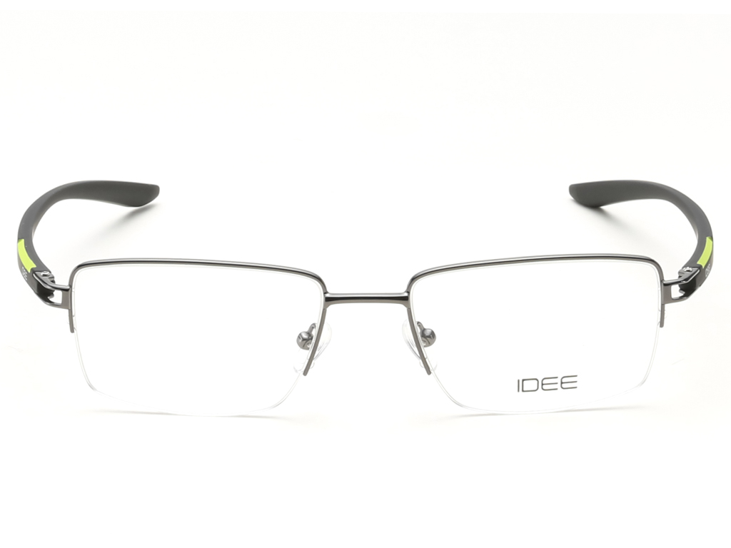 IDEE Rectangle Tortoise Semi-Rimmed Eyeglasses - Unisex