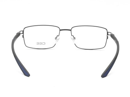 IDEE Rectangle Brown Semi-Rimmed Eyeglasses - Unisex