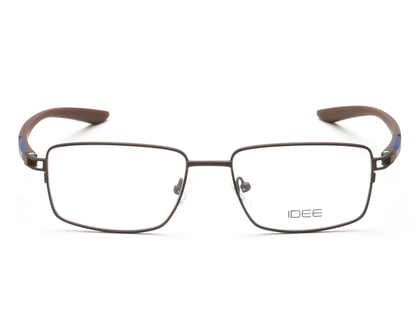 IDEE Rectangle Tortoise Semi-Rimmed Eyeglasses - Unisex