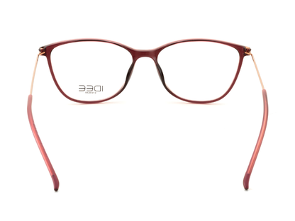 IDEE Rectangle Brown Semi-Rimmed Eyeglasses - Unisex