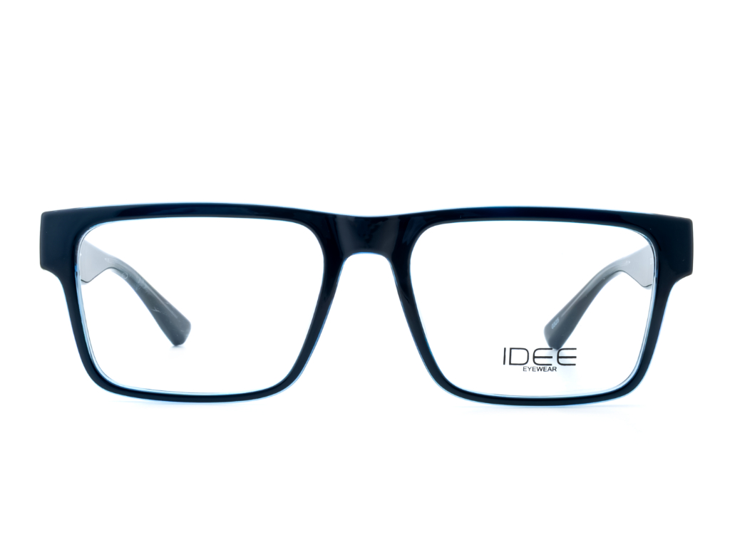 IDEE Rectangle Brown Semi-Rimmed Eyeglasses - Unisex