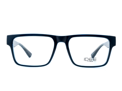 IDEE Rectangle Brown Semi-Rimmed Eyeglasses - Unisex