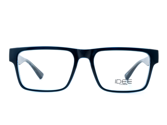 IDEE Rectangle Brown Semi-Rimmed Eyeglasses - Unisex