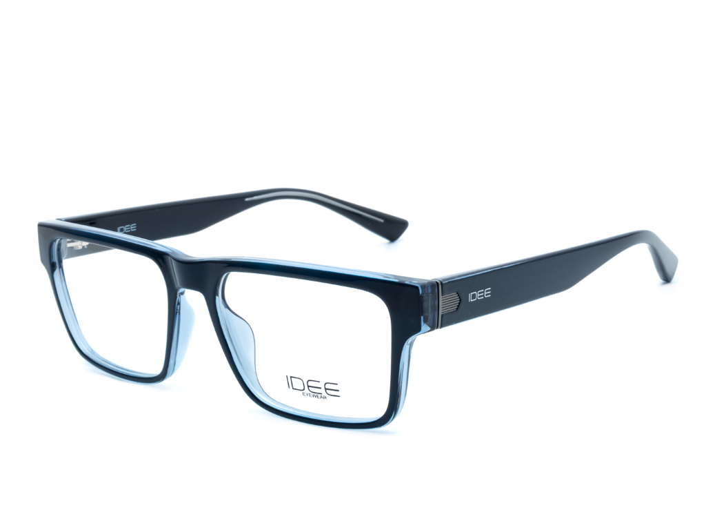 IDEE Rectangle Brown Semi-Rimmed Eyeglasses - Unisex