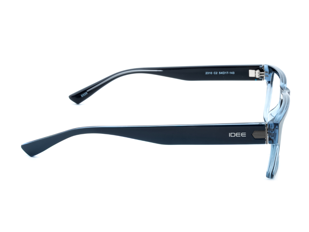IDEE Rectangle Brown Semi-Rimmed Eyeglasses - Unisex
