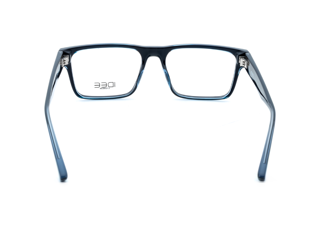 IDEE Rectangle Brown Semi-Rimmed Eyeglasses - Unisex