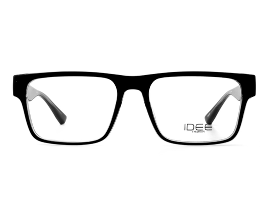 IDEE Rectangle Blue Semi-Rimmed Eyeglasses - Unisex