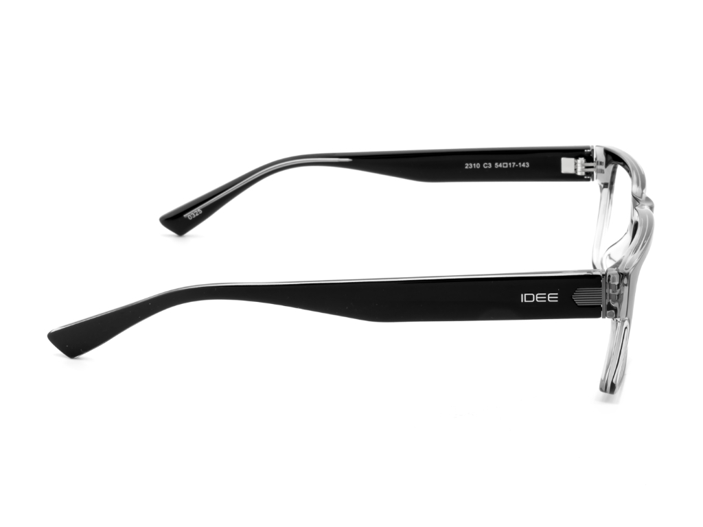 IDEE Rectangle Blue Semi-Rimmed Eyeglasses - Unisex